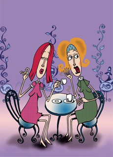 Comment aborder une femme assise à une table ?